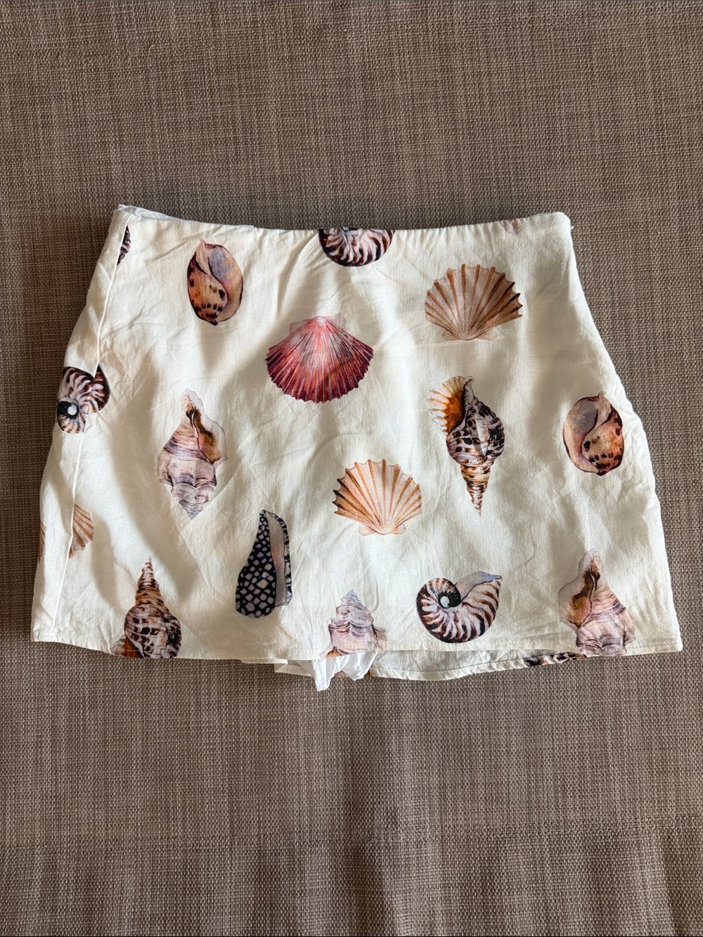 Show Me Your Mumu All Night Seashell Print Mini Skort